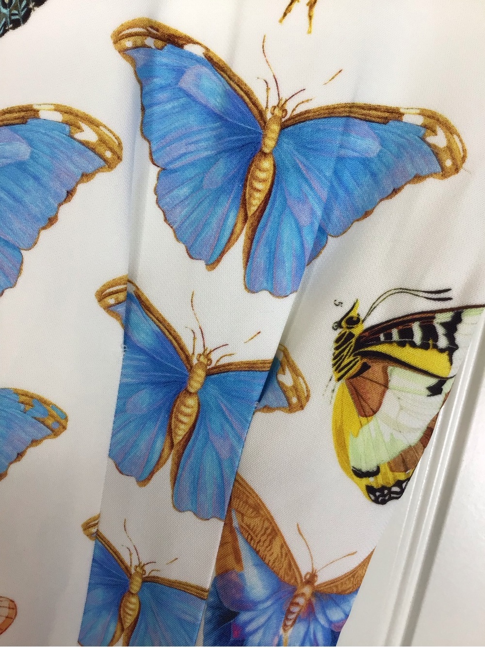 Reiss Tansy NYBG Butterfly Print Mini Dress Size 8. - Picture 8 of 12